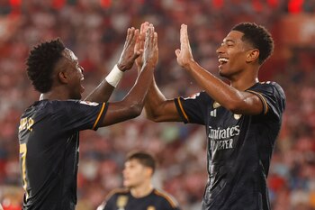 Vinicius Junior y Jude Bellingham