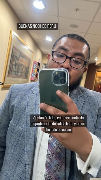 Abogado César Nakasaki tiene lista