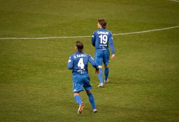 Sergio Ramos y Sergio Canales