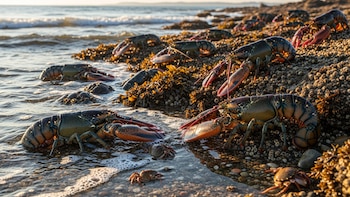 Una familia compra langostas en un restaurante y las libera en el mar: “Es como darles una última oportunidad”