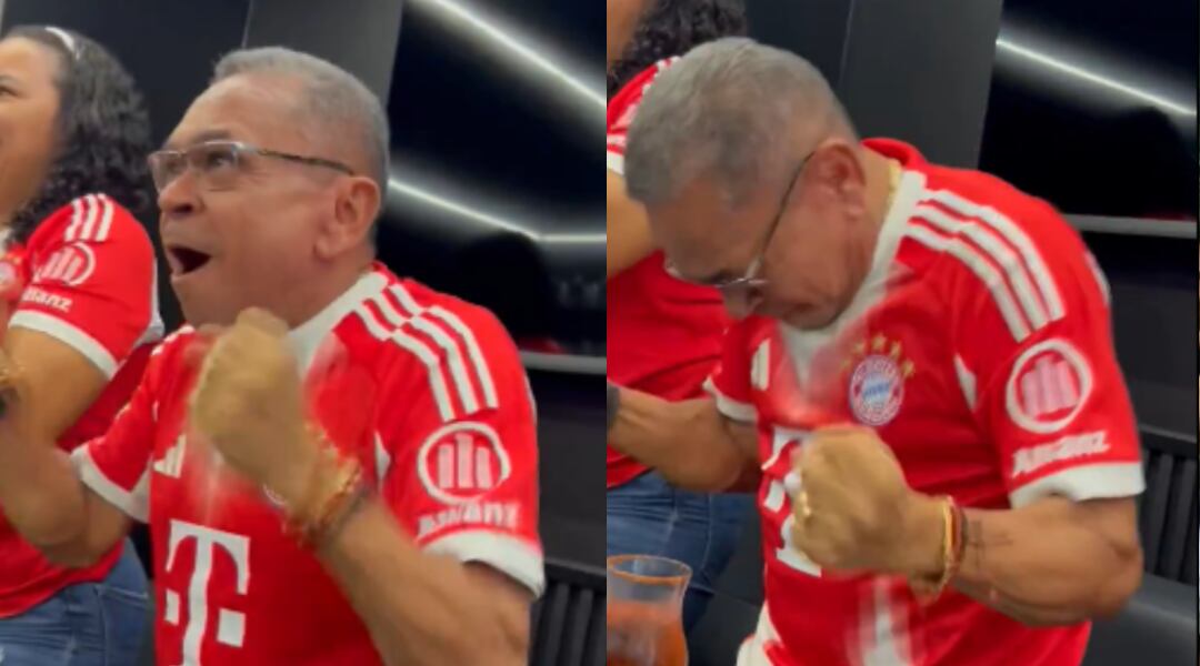 Mane Díaz gritó a más no poder los goles de Luis Díaz antes de ser expulsado frente al PSG en Champions League: “Te lo dije”