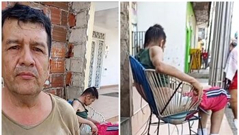 Un ex taxista con enfermedad