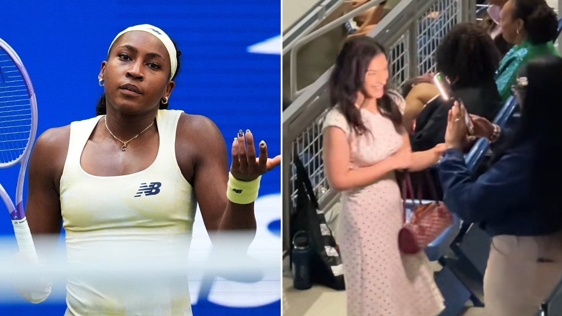 Tenistas como Coco Gauff y Jessica Pegula pidieron respetar la etiqueta del tenis ante el avance de influencers y las nuevas audiencias (Reuters)