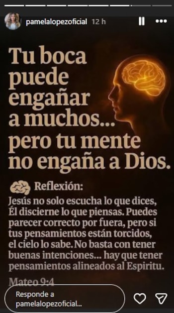 Pamela López arremete contra Christian