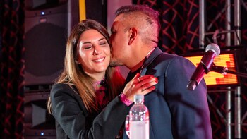 Gisela Comerci y Diego Meroli,