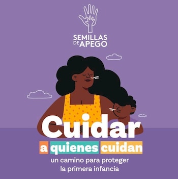 De acuerdo con los análisis del programa, una exposición grave al conflicto, el desplazamiento o la migración deteriora la salud mental de quienes cuidan a niñas y niños.