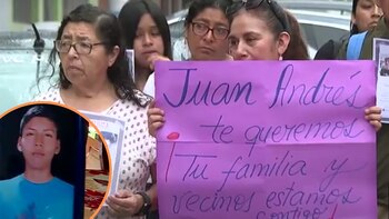 Familiares de Juan Andrés no