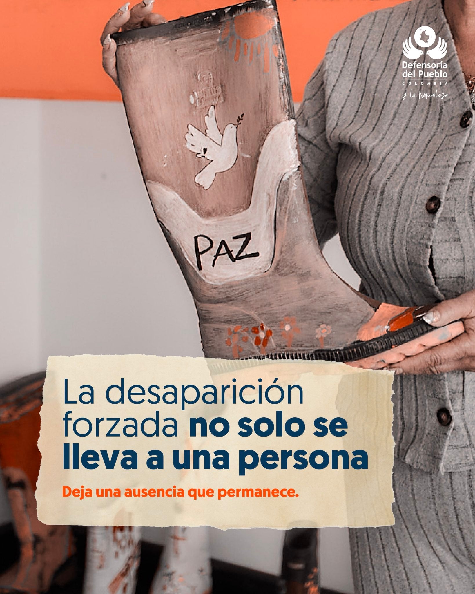 La Defensoría del Pueblo recordó que en Colombia existen al menos 137.000 desaparecidos por cuenta del conflicto armado - crédito @defensoriacol/x