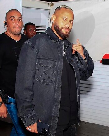 La foto de Neymar en