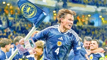 Escocia lanzó un billete “conmemorativo” con la jugada del gol que los clasificó al Mundial
