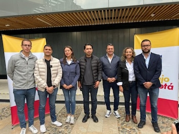 Los concejales del partido Centro