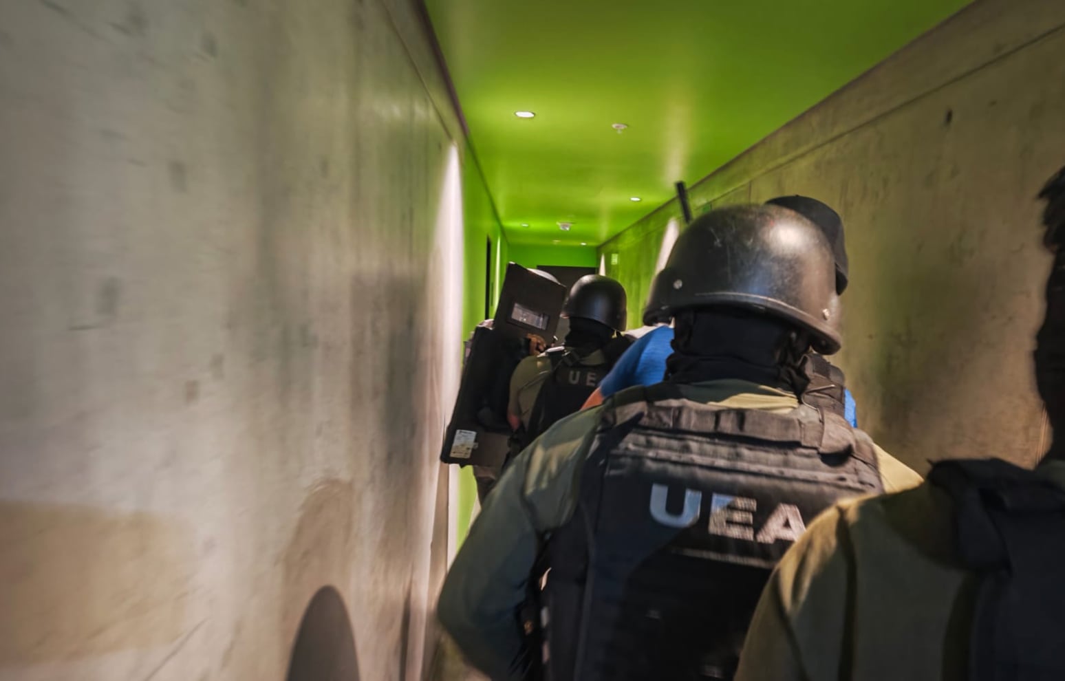La Policía de Control de Drogas realizó el operativo con apoyo de otras unidades del Ministerio de Seguridad Pública, la Fiscalía y la DEA. Crédito: MSP