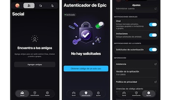 La app Epic Games permite