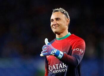 Keylor Navas jugó por última