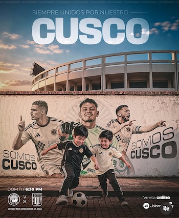 Alianza Lima visitará a Cusco FC en la fecha 11 del Torneo Clausura 2026.