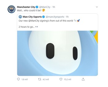 La cuenta oficial del Manchester