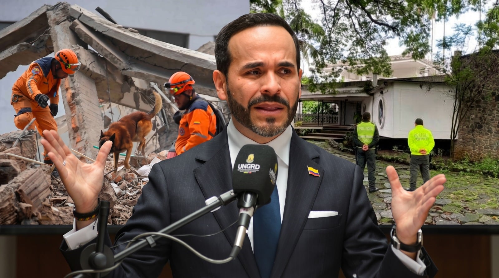 Las labores de búsqueda y rescate continúan mientras el Gobierno activa medidas extraordinarias para financiar la recuperación -crédito Sebastián Barros/AP Foto/Europa Press/Policía Nacional/montaje Infobae