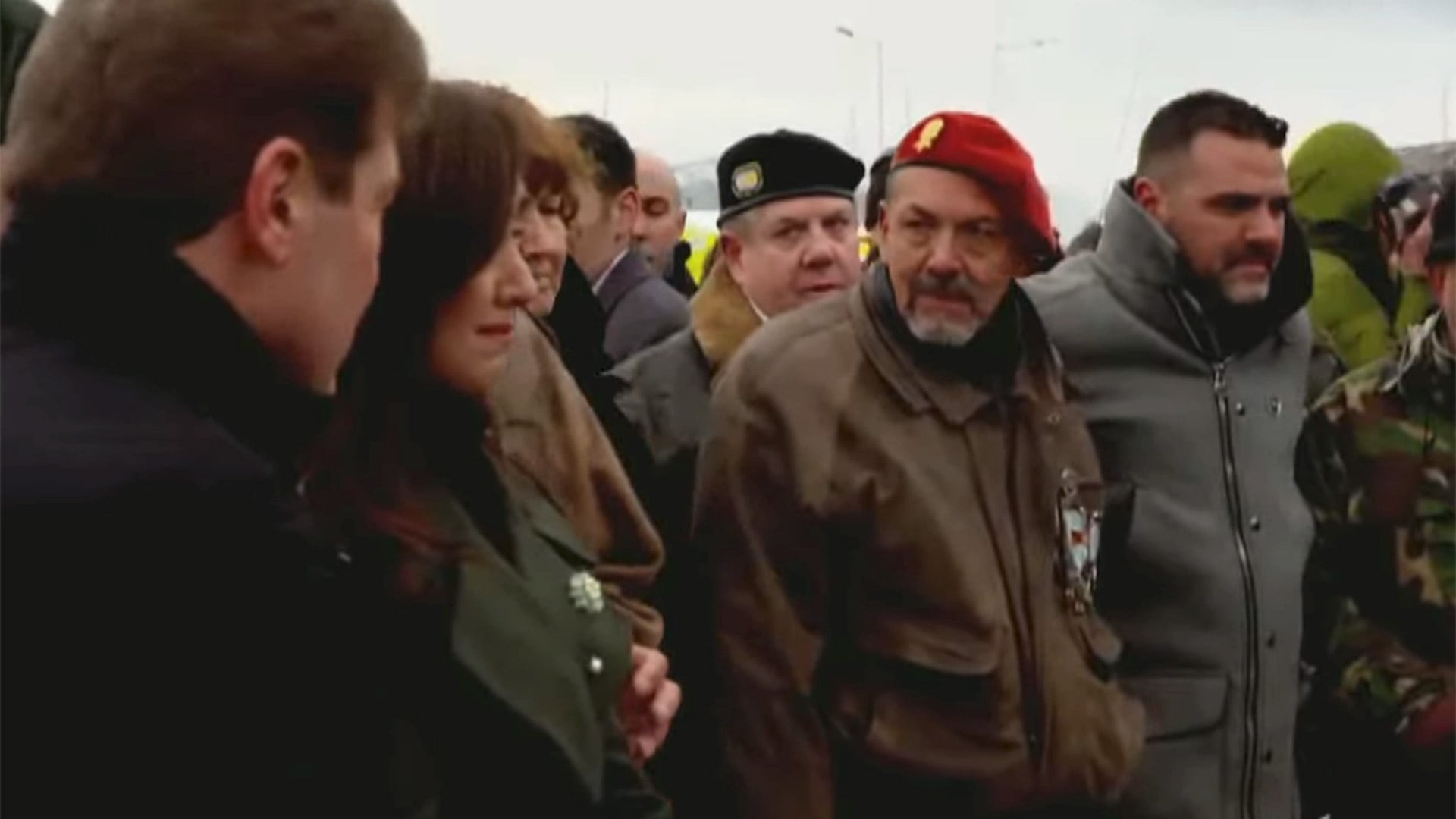 Victoria Villarruel participó en 2025 del acto por Malvinas que se realizó en Tierra del Fuego