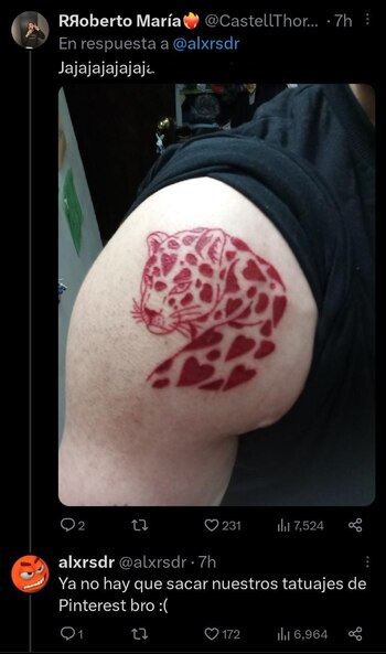 Internautas descubrieron tener tatuajes de