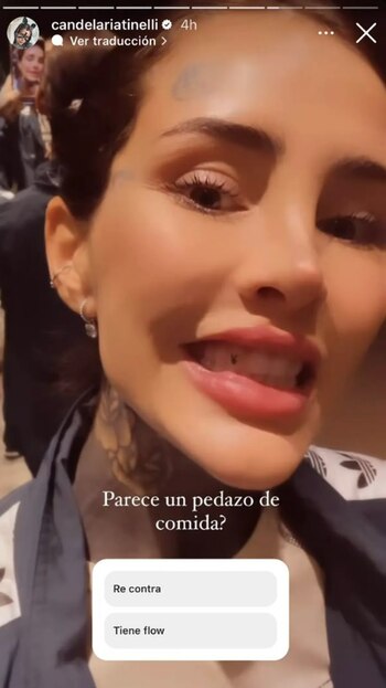 Cande Tinelli abrió una encuesta