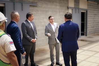 Panamá mostró interés en conocer el funcionamiento del nuevo centro penitenciario costarricense y evaluar una posible adaptación del modelo en su territorio. Crédito: Ministerio de Justicia y Paz