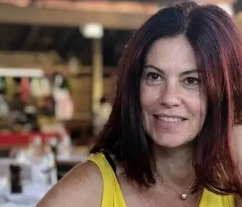 Francesca Valentino, de 46 años, fotografiada en Italia (Cortesía New York Post).