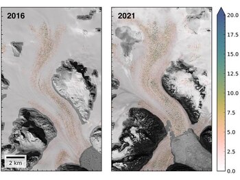 Los mapas muestran cómo cambiaron