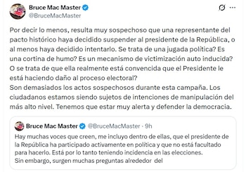 Bruce Mac Master, presidente de la Andi, dijo que surgen muchas preguntas alrededor del anuncio de la Presidenta de la Comisión de Acusaciones - crédito @BruceMacMaster