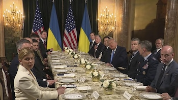 Trump y Zelenski ven "muy