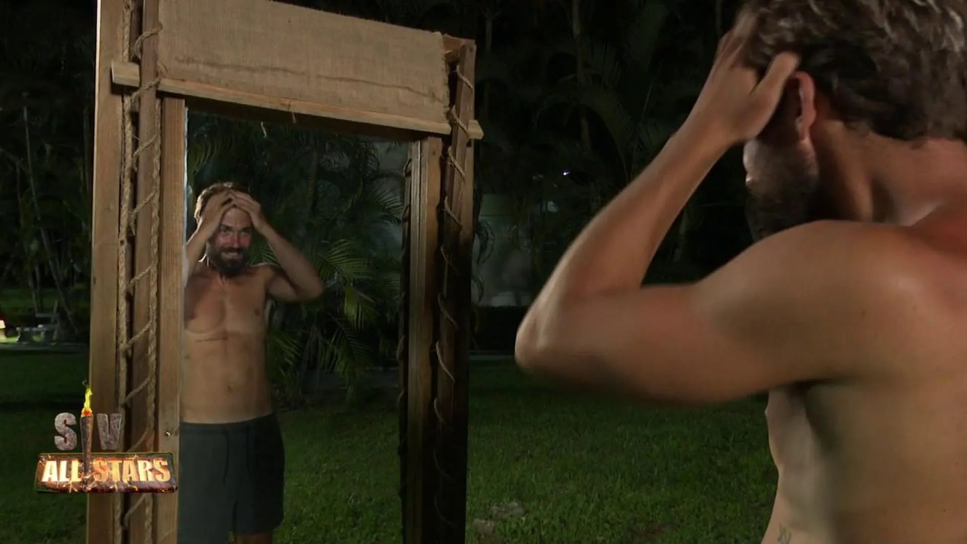 Alejandro Albala, alucina al verse en el espejo tras su paso por 'Supervivientes All Stars 2' (Mediaset)