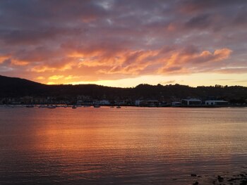 Atardecer en Hondarribia (Gipuzkoa). (Europa