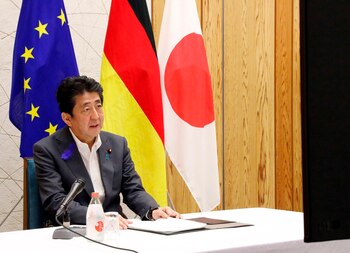 El primer ministro japonés, Shinzo