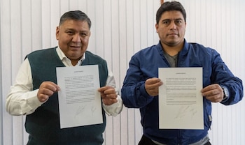 Jorge Ávila y Claudio Vidal