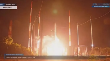 El lanzamiento del cohete surcoreano