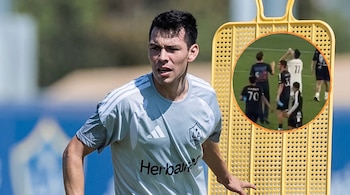 Al final del duelo en el Snapdragon Stadium, el mexicano pasó de largo al estratega que lo marginó en 2025. A pesar de ello, San Diego FC celebró la victoria 3-1 sobre el LA Galaxy. (Especial)
