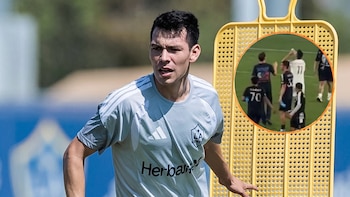 Chucky Lozano ignora saludo de su exentrenador de San Diego, Mikey Salas, en derrota del LA Galaxy