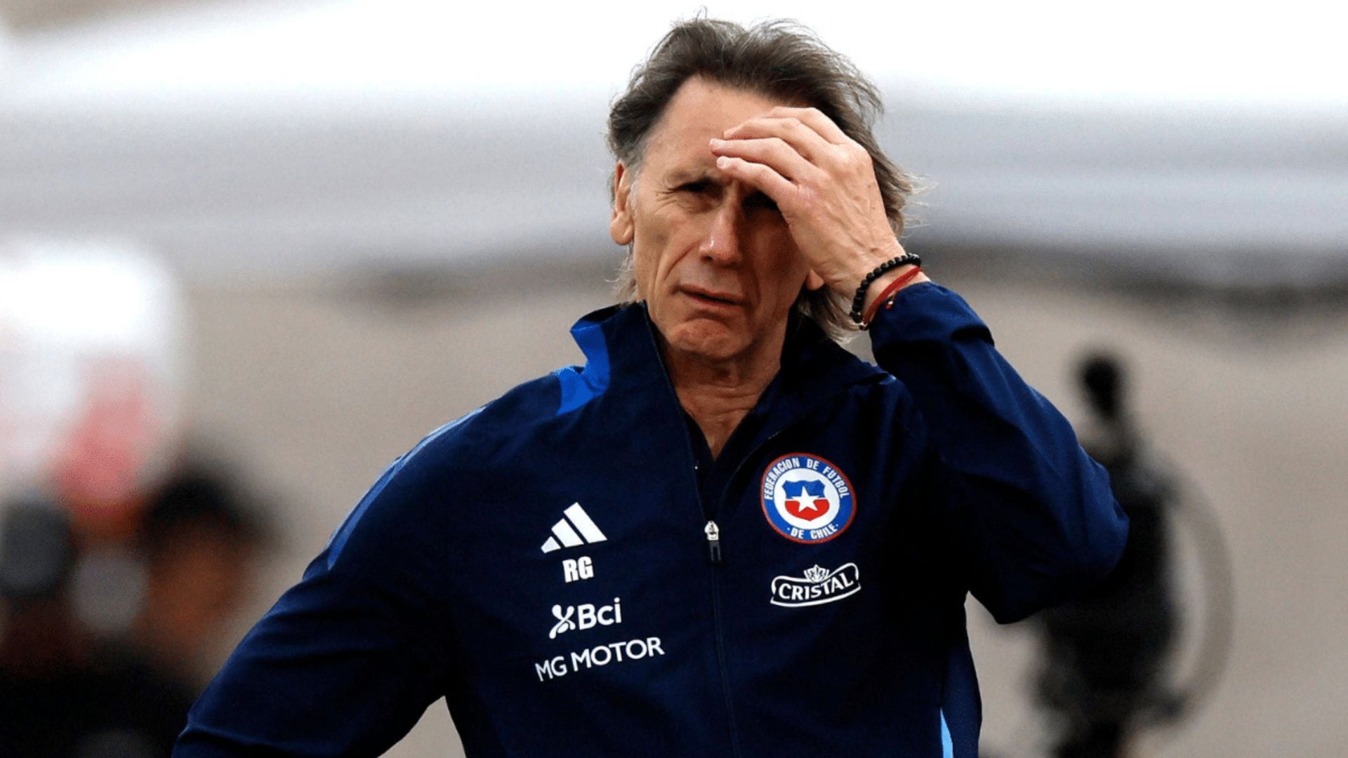 La selección de Chile fue el último trabajo de Ricardo Gareca, de la que salió a mediados del año pasado. - créditos: ANFP