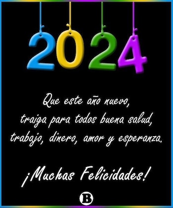 Postales para dedicar en Año Nuevo a los amigos, familia y compañeros de trabajo.