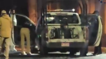 Así quedó la patrulla donde