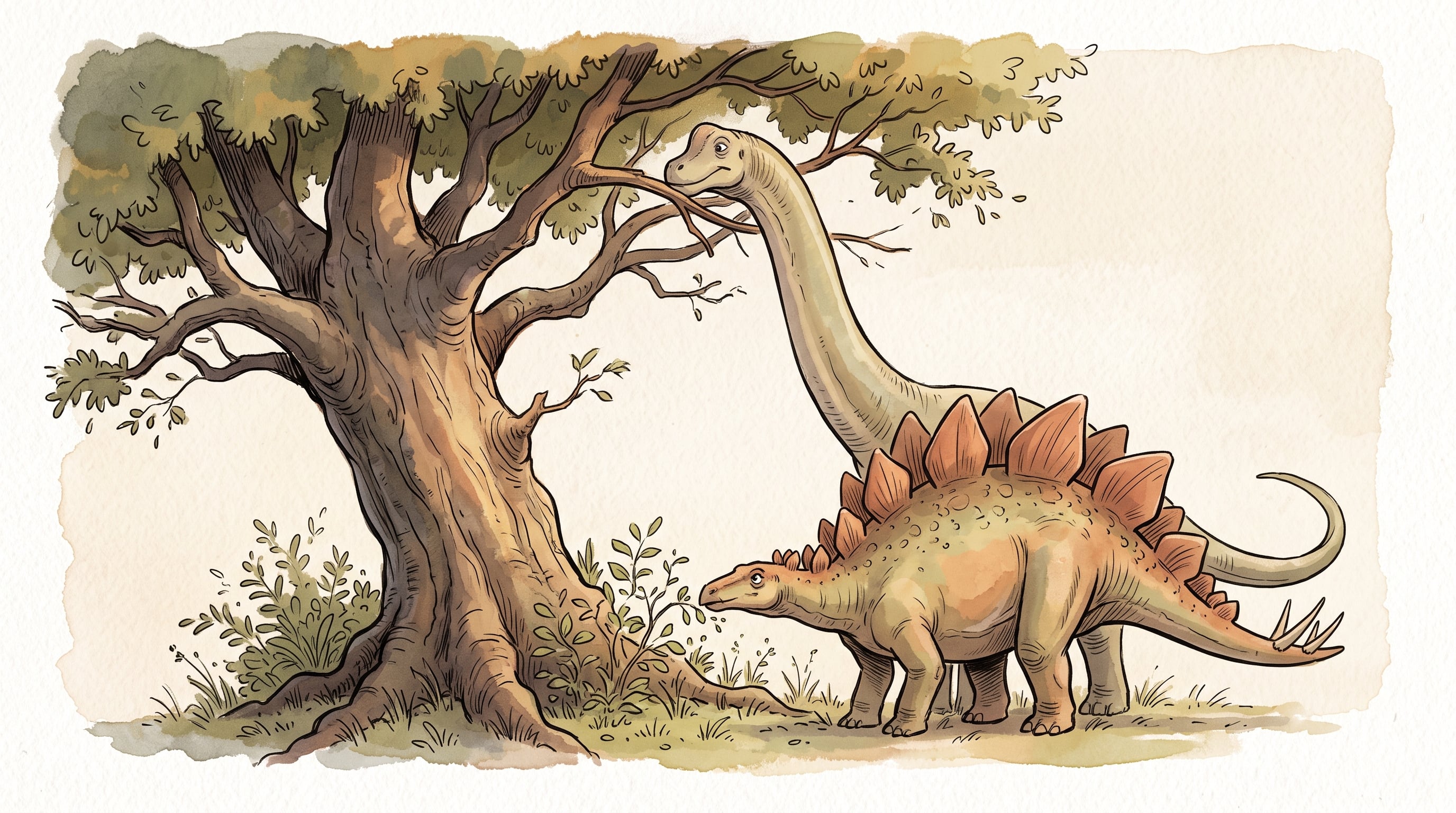 Los dientes de dinosaurio revelan cómo varias especies compartían alimentos sin competir tant (Imagen Ilustrativa Infobae)