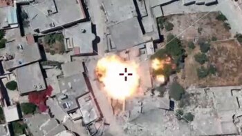 Israel atacó un puesto de