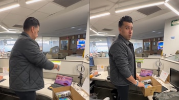 Captan a Ricardo Manjarrez sacando sus cosas de las oficinas de Ventaneando tras decirle grosería a Pati Chapoy