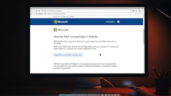 Suplantan a través de correo