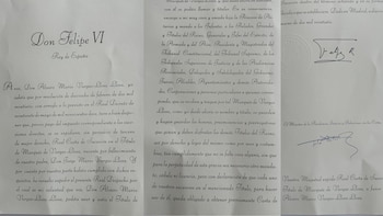 El proceso se activó tras el fallecimiento de Mario Vargas Llosa, dejando vacante el título. Vía: X de Álvaro Vargas Llosa