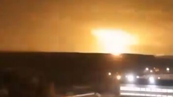 Ucrania atacó con drones una