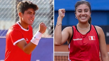 El tenis peruano inicia con todo en los Juegos Suramericanos Santa Fe 2026: José Nakamine y Dana Guzmán avanzan a cuartos en singles