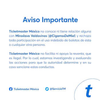 (Foto: Twitter @Ticketmaster_Me)