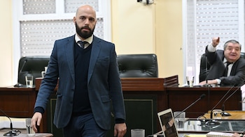 Esteban Galli, abogado querellante (Télam)