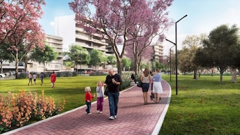 El nuevo parque beneficiará a unas 50.000 personas y se ubicará entre las avenidas Triunvirato, Roosevelt, el ferrocarril Mitre y la estación Juan Manuel de Rosas de la línea B