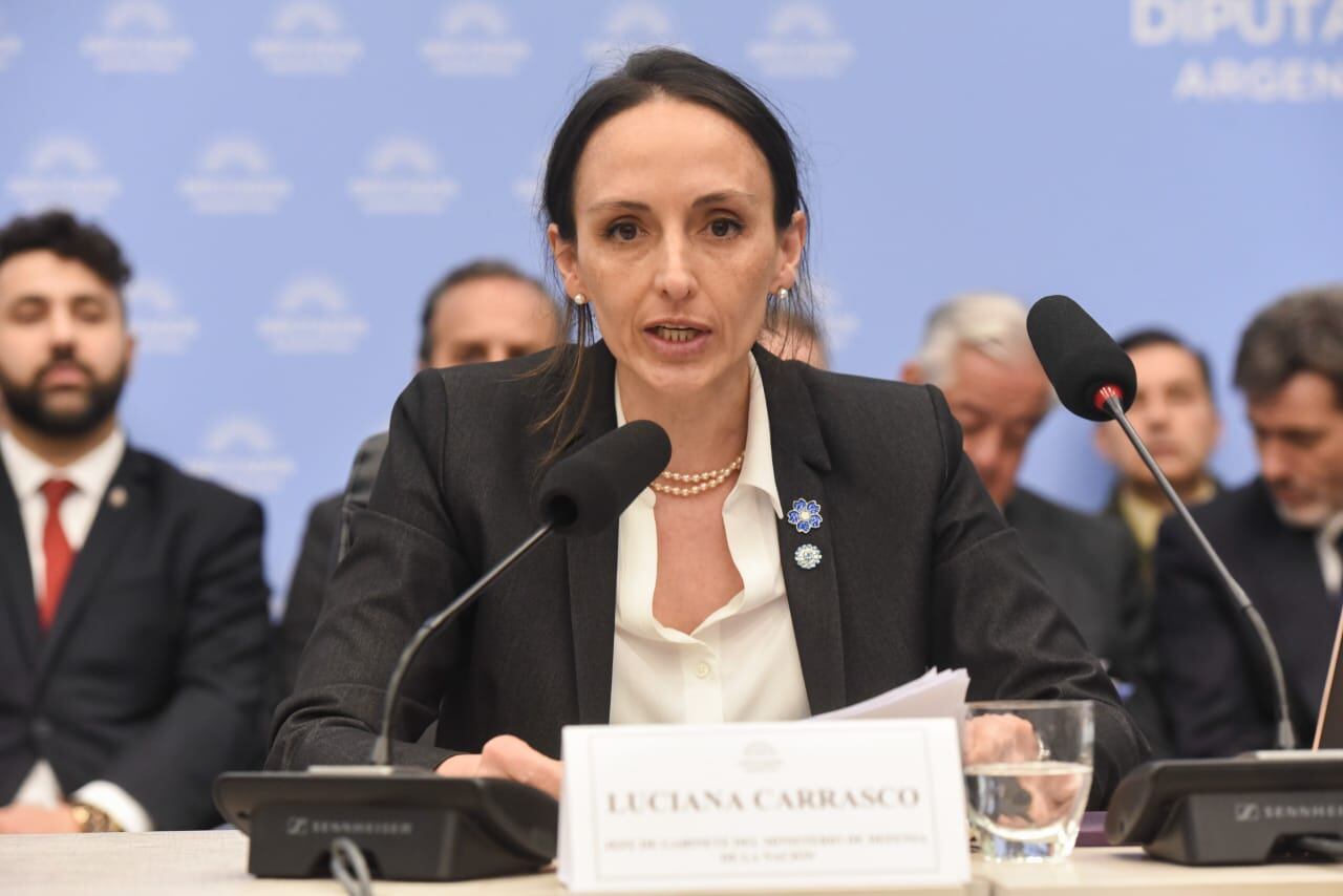 Luciana Carrasco, jefa de Gabinete del Ministerio de Defensa